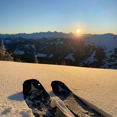 公寓 Appartementhaus Hochkoenig - Panoramablick *